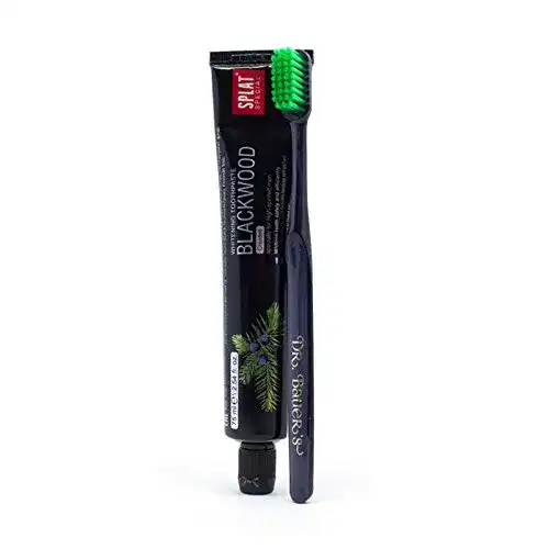 Schwarze Zahnpasta SPLAT Blackwood Whitening Zahnpasta 75ml
