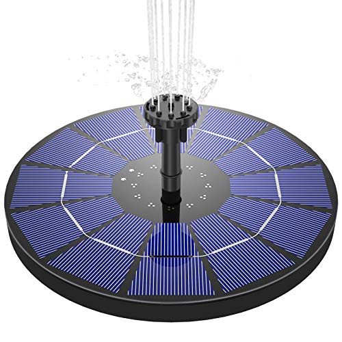 Die beste solar springbrunnen aisitin solar springbrunnen 6 fontaenenstile Bestsleller kaufen