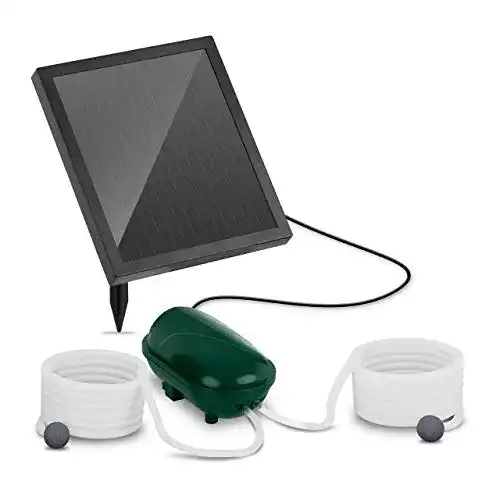 Solar-Teichbelüfter Uniprodo Uni_Pump_02 Sauerstoffpumpe