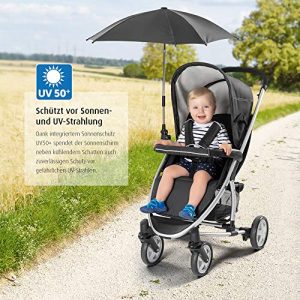Sonnenschirm Kinderwagen Reer ShineSafe, dreh- und neigbar