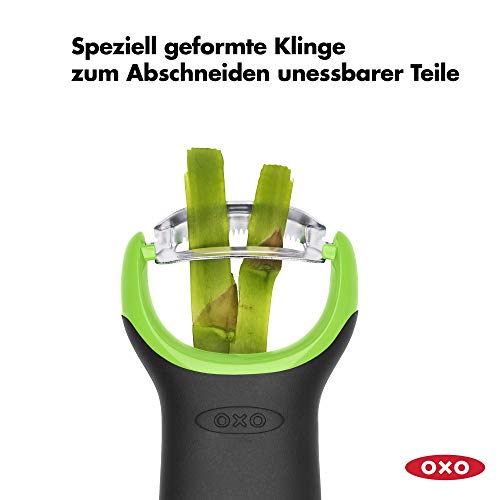 Spargelschäler OXO Good Grips mit speziell geformter Klinge