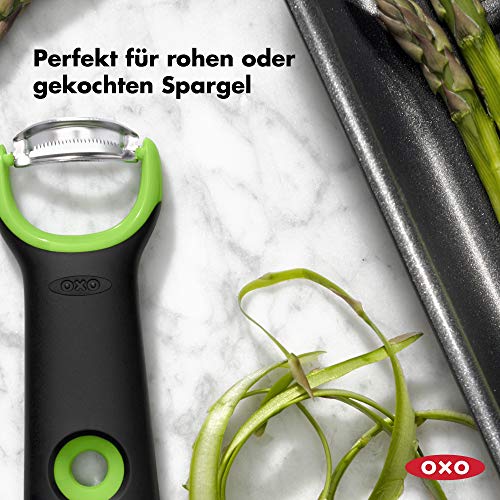 Spargelschäler OXO Good Grips mit speziell geformter Klinge