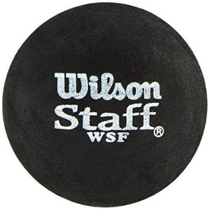 Squashbälle Wilson Squash-Ball, Staff, 2 Stück, Gelb I, Schwarz