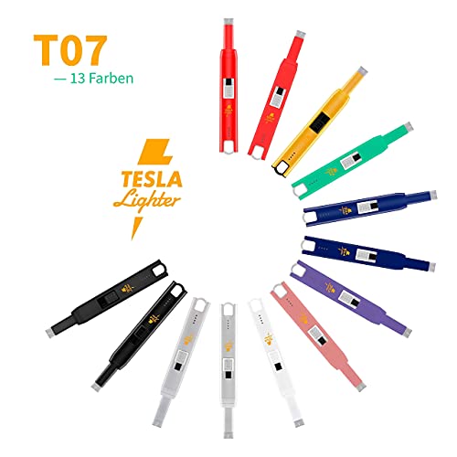 Stabfeuerzeug TESLA Lighter T07 Lichtbogen-Feuerzeug, USB