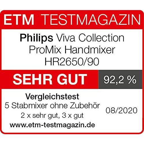Stabmixer Philips Viva HR2650/90, 800W, SpeedTouch