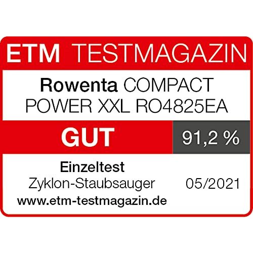 Staubsauger Rowenta RO4825 beutelloser Boden Compact Power