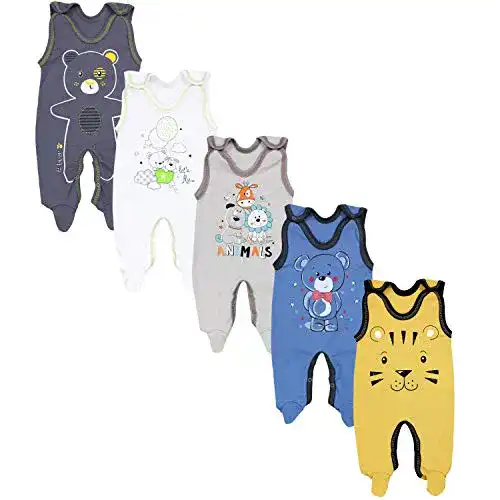 Strampler TupTam Unisex Baby mit Aufdruck 5er Set