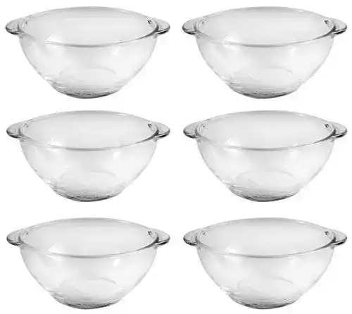 Suppentasse FLORINA 6er Set, Müslischale aus Glas