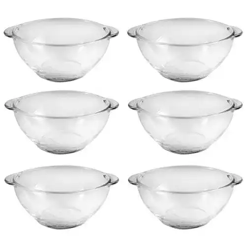 Suppentasse FLORINA 6er Set, Müslischale aus Glas