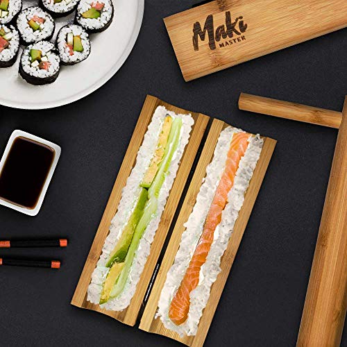 Sushi-Maker mikamax, Maki Master, Sushi Set, Bambus