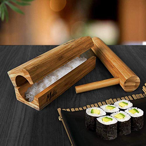 Sushi-Maker mikamax, Maki Master, Sushi Set, Bambus