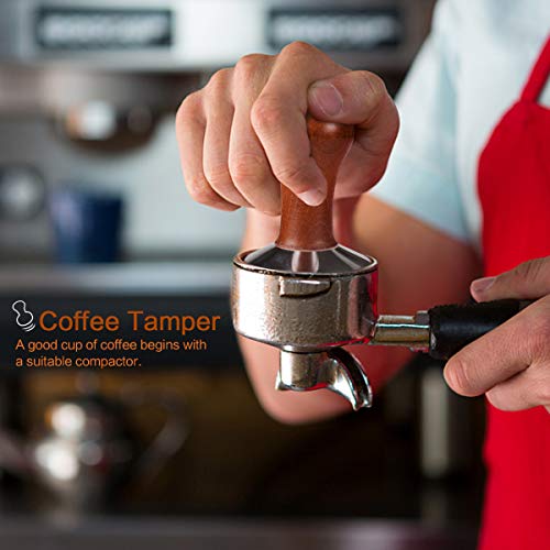 Tamper Eyscoco Espresso, 51mm Barista Set inkl. Matte