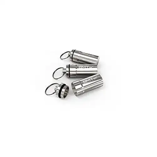 Taschenaschenbecher BMTick Auto Mini mit Deckel, 3 Pack