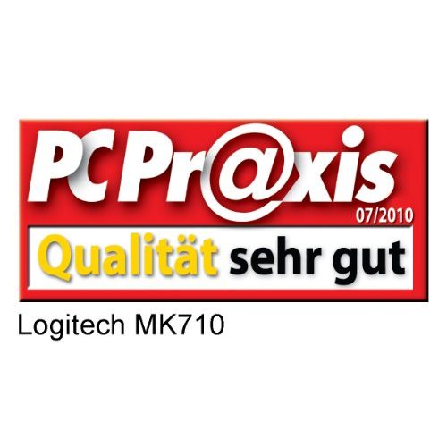Tastatur Logitech MK710 Kabelloses -Maus-Set, 2,4 GHz