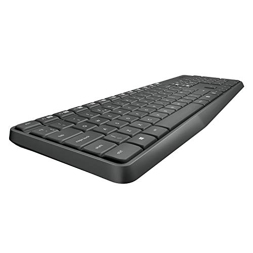 Tastatur-Maus-Set Logitech MK235 Kabellos, 2.4 GHz Verbindung