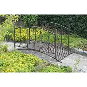 Teichbrücke Gravidus schicke Gartenbrücke aus Metall