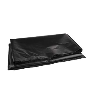 Teichfolie Blanketswarm aus Gummi, 150 cm x 200 cm, schwarz