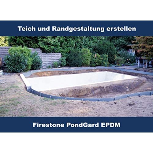 Teichfolie Firestone PondGard EPDM, vulkanisiert schwarz 1 mm