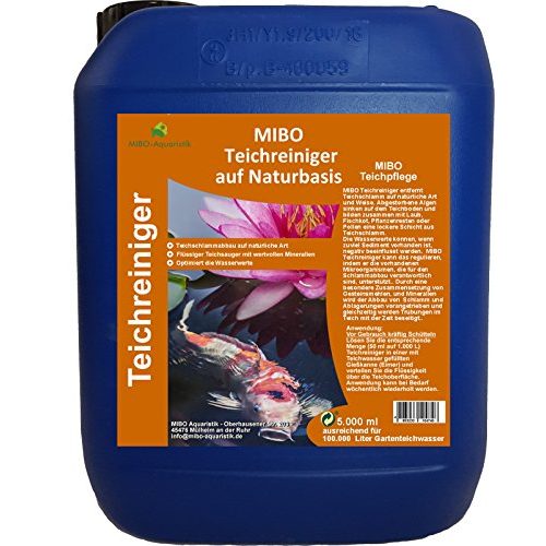 Die beste teichschlammentferner mibo aquaristik mibo teichreiniger 5 l Bestsleller kaufen