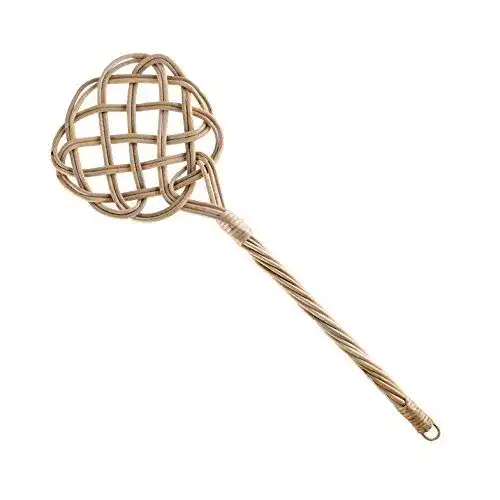 Teppichklopfer Möbelbörse Rattan Polsterklopfer, 76cm
