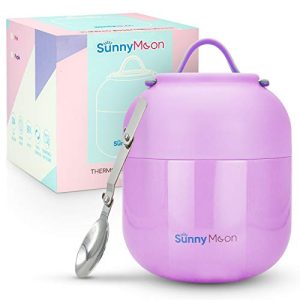 Thermo-Lunchbox SunnyMoon ® Edelstahl mit Löffel, 500 ml