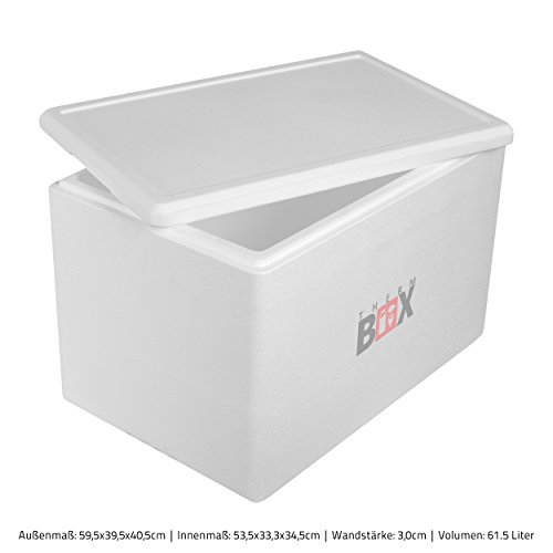 Thermobox THERM BOX Styroporbox 61W, 61,5L Isolierbox