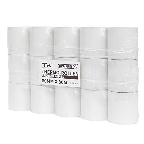 Die beste thermopapier tk thermalking 15 stk premium thermorollen Bestsleller kaufen