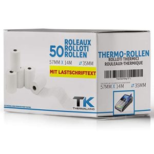 Thermopapier TK THERMALKING Premium EC Cash, 50 Rollen