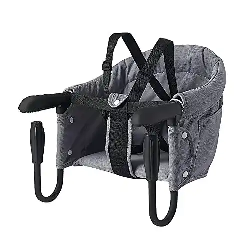Tischsitz DCUKPST Babystuhl, faltbarer Babysitz, Weichpolster