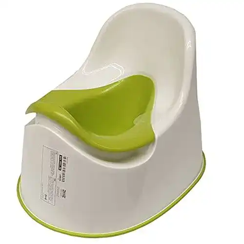 Töpfchen Ikea 601.931.28 LOCKIG, grün-weiß