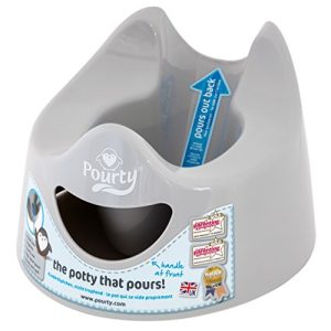 Töpfchen Pourty easy-to-pour (Pinguin grau)