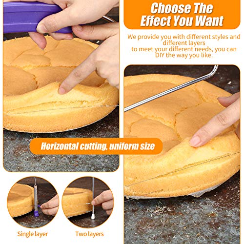 Tortenschneider Boao 2 Stücke Verstellbare Kuchen Leveler Set