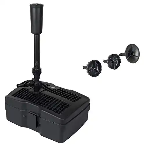 Unterwasserfilter Yorbay CUF-6000 4 in 1 Teichpumpe mit Filter