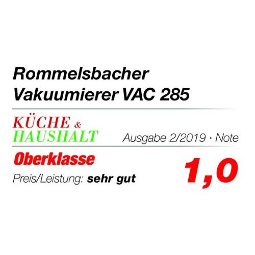 Vakuumierer Rommelsbacher VAC 285, für Folien bis 30 cm Breite