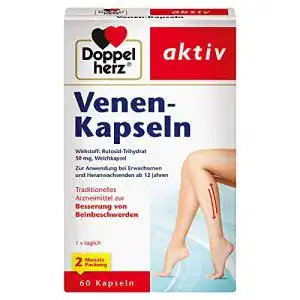 Venen-Tabletten Doppelherz Venen-Kapseln, 60 Kapseln