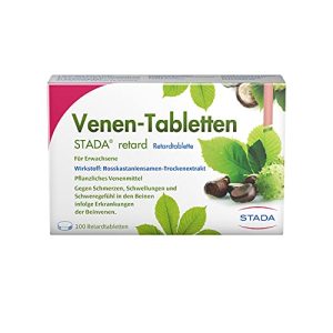 Venen-Tabletten STADA retard, rein pflanzlich, 100 Retardtabletten