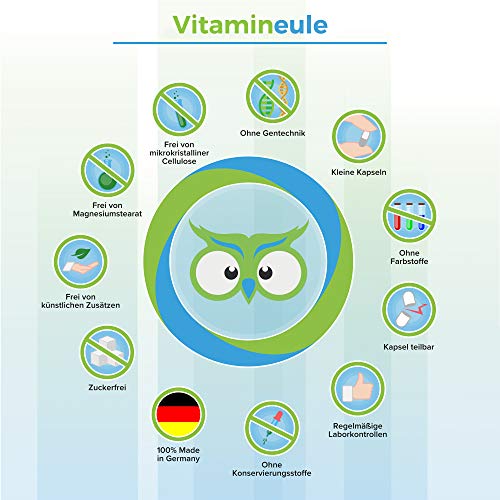 Vitamin A Vitamineule Kapseln hochdosiert & vegan