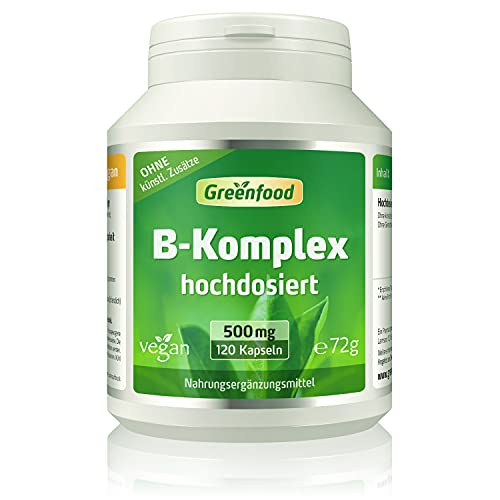 Die beste vitamin b komplex greenfood b komplex 50 120 kapseln Bestsleller kaufen