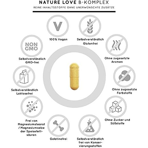 Vitamin-B-Komplex Nature Love ® Vitamin B Komplex Forte