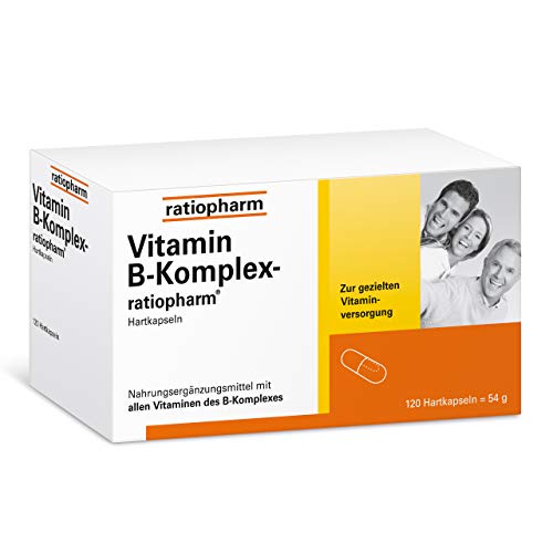 Vitamin-B-Komplex Ratiopharm Vitamin B-Komplex, 120 Kapseln