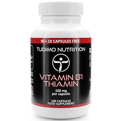 Vitamin B1 TUDIMO Thiamin Hochdosiert 100 mg Kapseln, 100 St.