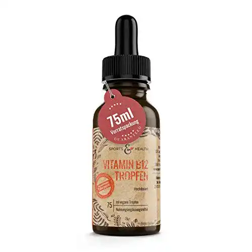 Vitamin B12 CDF Sports & Health Solutions, 75ml Vorrat