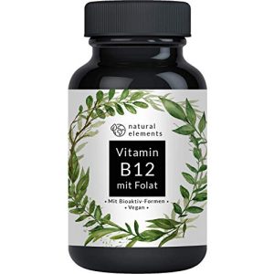 Vitamin B12 natural elements, 180 Tabletten, hochdosiert
