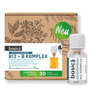 Vitamin-B12-Trinkampullen basics Vitamin B12, 30 x 10ml
