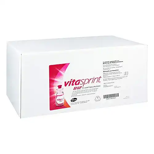 Vitamin-B12-Trinkampullen Vitasprint B12 Trinkfläschchen, 100 St.