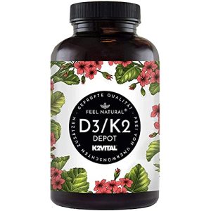 Vitamin D preparations Feel Natural Vitamin D3 + K2 tablets, 180 pcs.