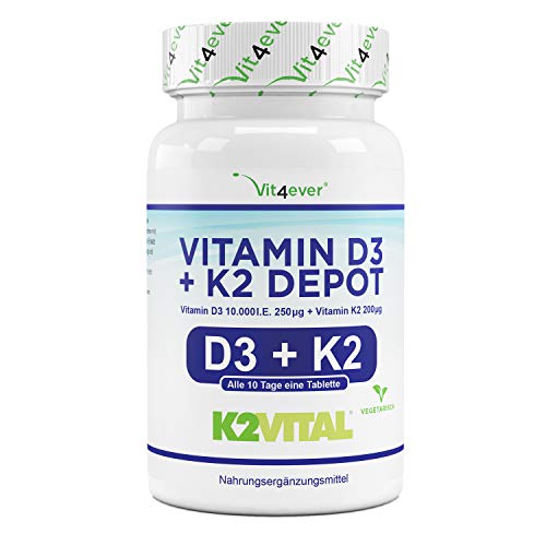 Die beste vitamin d praeparate vit4ever vitamin d3 10 000 i e vitamin k2 Bestsleller kaufen