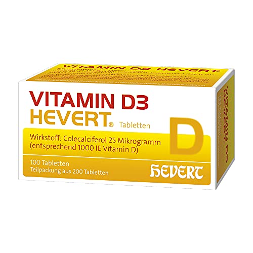 Die beste vitamin d tabletten hevert vitamin d3 1000 i e 200 st tabletten Bestsleller kaufen