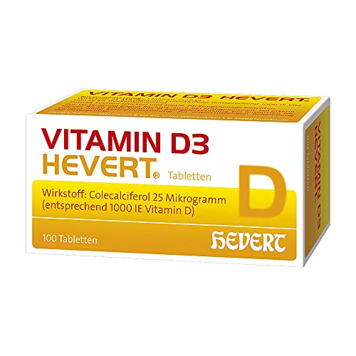 Die beste vitamin d3 hevert 1000 i e tabletten 100 st tabletten Bestsleller kaufen