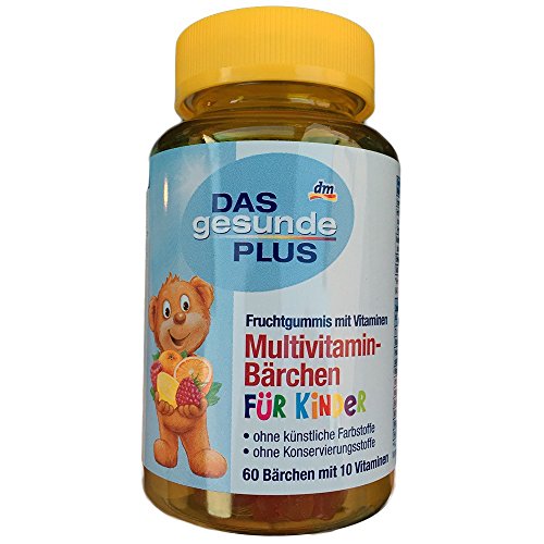 Vitamin-Gummibärchen Das gesund Plus Mivolis Multivitamin, 3er